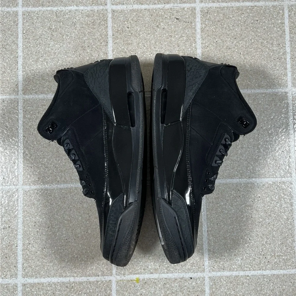 Nike Air Jordan 3 Retro Black Cat 2025 CT8532-001 Men's Size 12